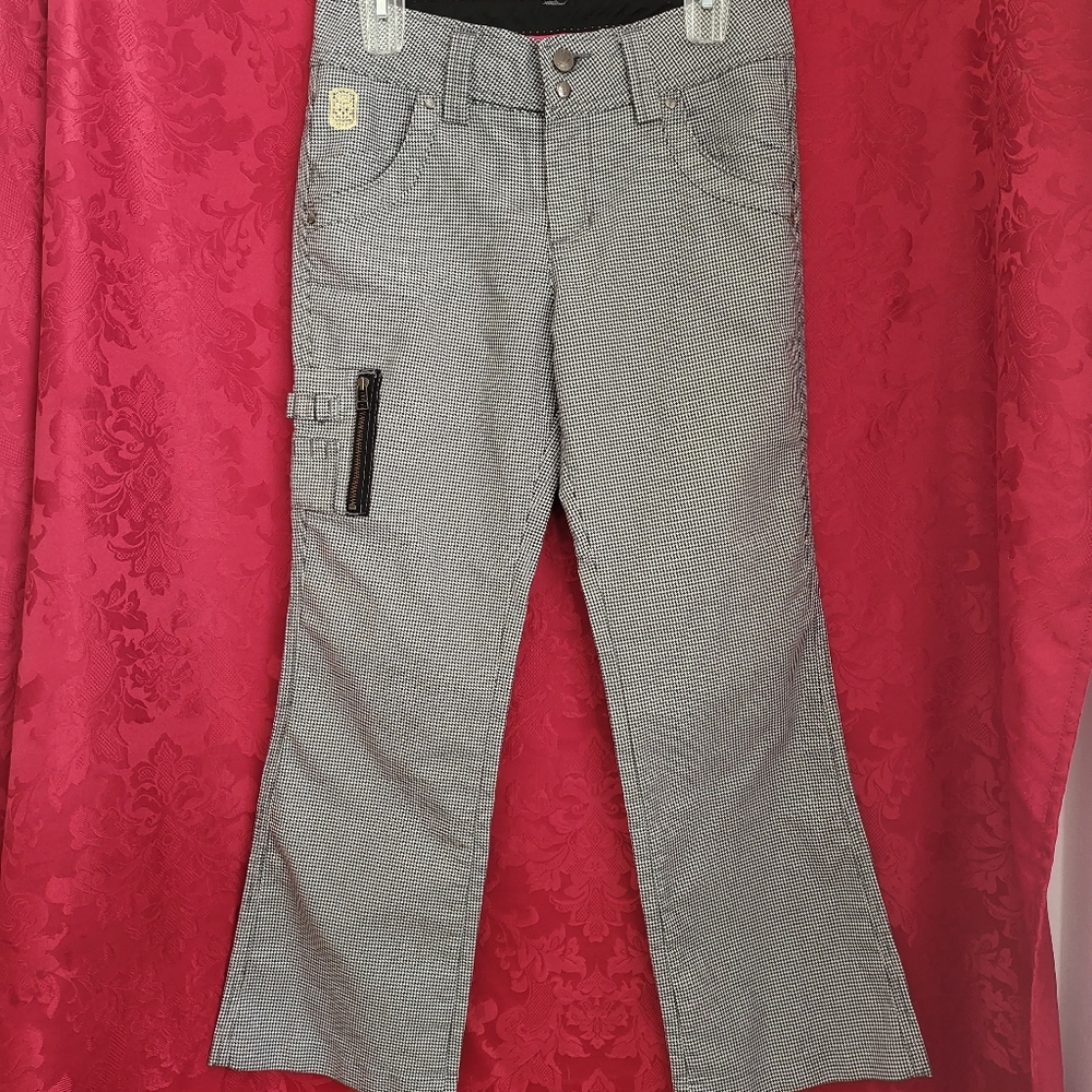 EDWIN Golf for Ladies Trouser Cargo Houndstooth Pants